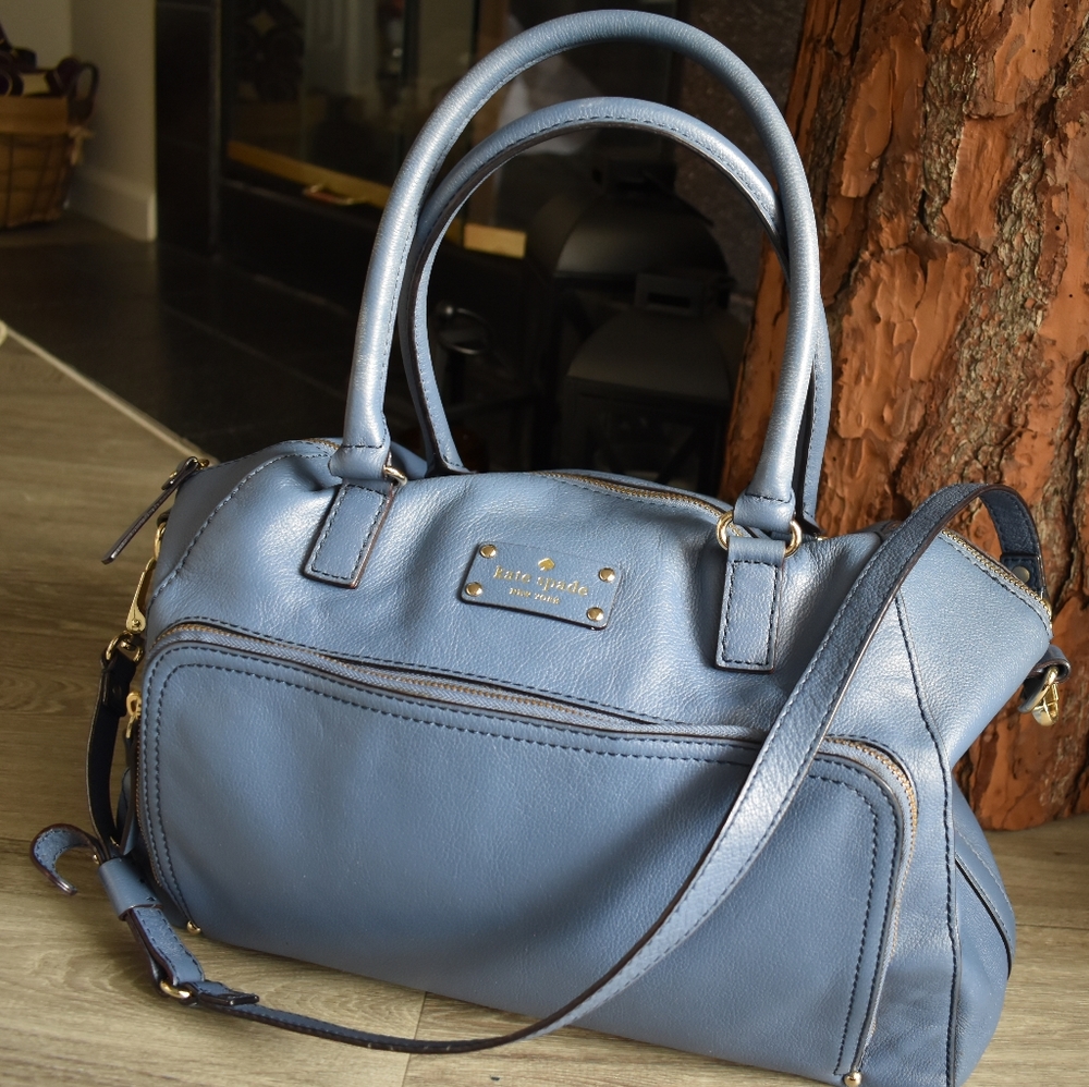 Kate Spade Large Blue Handbag